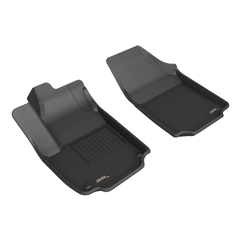 Chevrolet Equinox Floor Mats - Front - 3D MAXpider - Kagu - Black - `25-`26